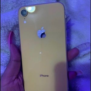iPhone XR yellow
